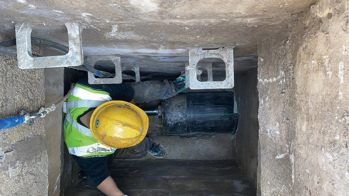 峨眉山HDPE短管内衬法